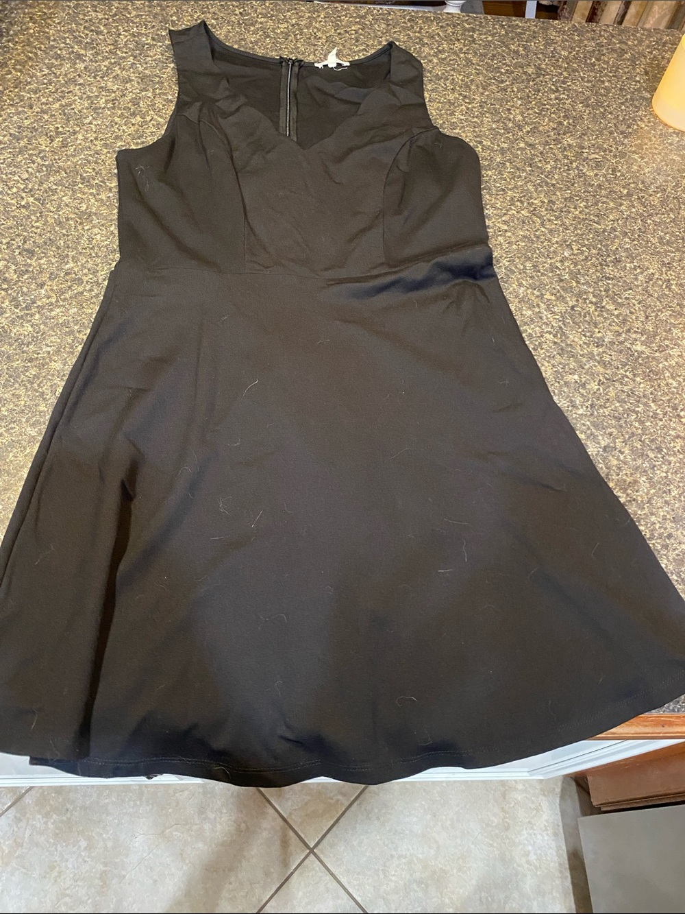 Maurices Black Sleeveless A-Line Mini Dress